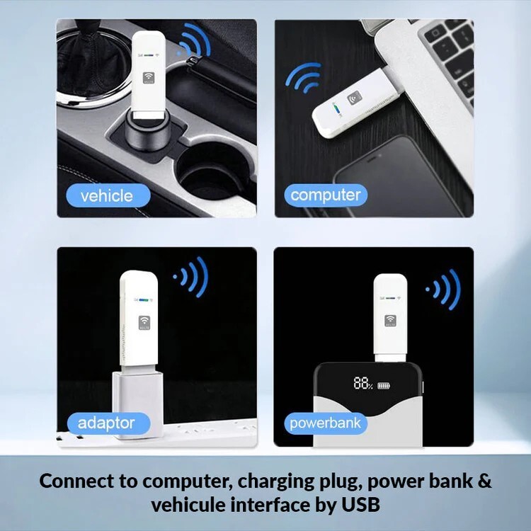  مودم USB جیبی سیمکارتی دانگلی 4G آلفا الکترونیک 