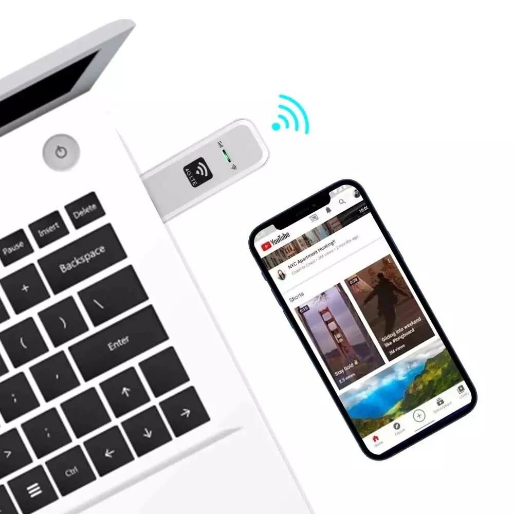  مودم USB جیبی سیمکارتی دانگلی 4G آلفا الکترونیک 