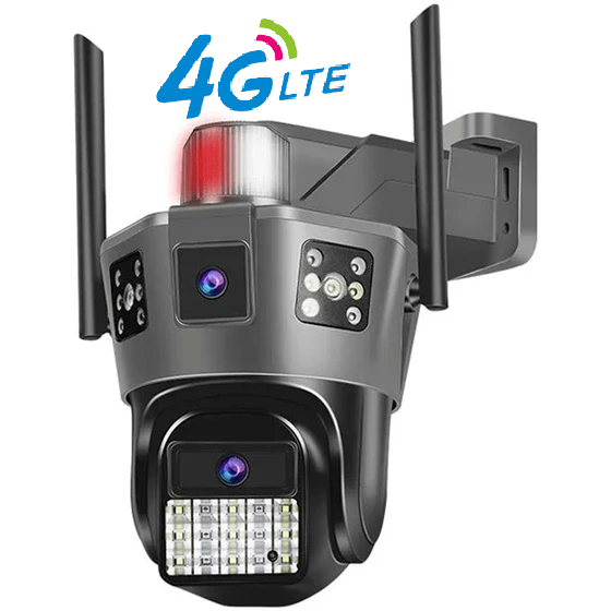 دوربین سیمکارتی 4G دو لنزه سه تصویره الفا الکترونیک